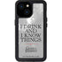 Game of Thrones: Tyrion Lannister Quote iPhone 15 Waterproof Case